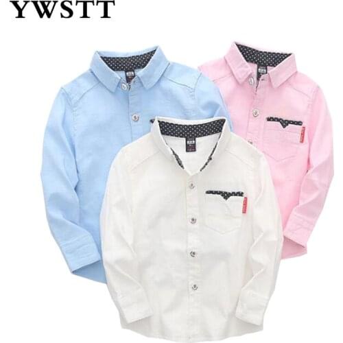 Рубашки с длинным рукавом для мальчиков Ywstt China At AliExpress