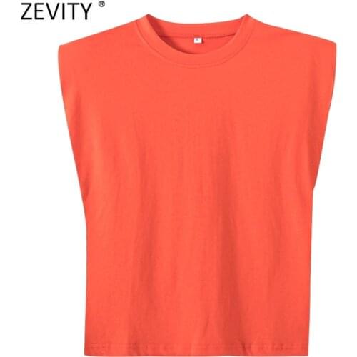 Женские трикотажные футболки ZEVITY China At AliExpress