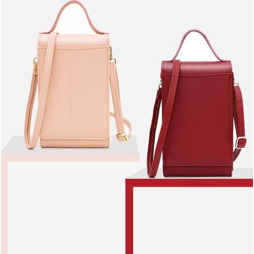 2021New Ladies Shoulder Bag Wallet Summer Small Fresh And Small Messenger Bag Multi-Functional Clutch Simple Coin Purse