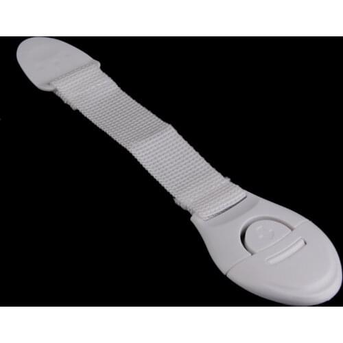 Baby Safety Lock Drawer Or Toilet Lock Multi-function Cloth Belt Protection Safety Lock for Baby Kids Safety 1set