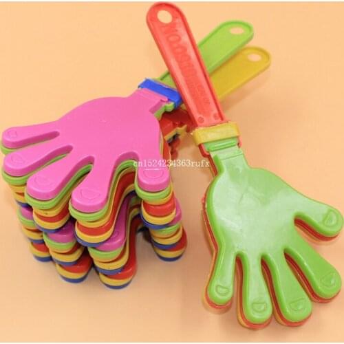 200pcs Clap Your Hands Small Hands Clapping Toy Colorful Hand Clapper Concert Party Cheering Props Children Clap