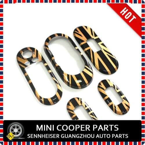 Brand New UV Protected Window regulators Driver Frame Gold Jack Style For Mini Cooper F55 Only (5 Pcs/Set)