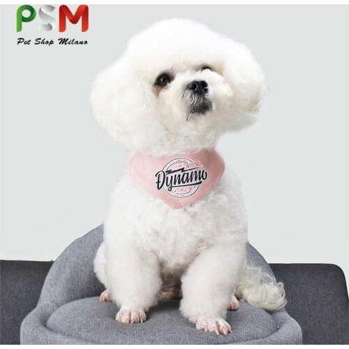 PSM 100%cotton Dog Scarf Comfortable Exquisite Processing Dog Accessories for Small Dogs Pet Supplies Grooming