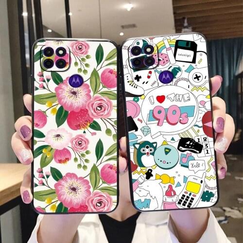 Black Case Beautiful Phone Case For MOTO G9 Power Luxury Silicone Durable Best seller Cute TPU