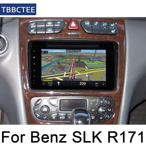 For Mercedes Benz SLK W1070 1998~2002 NTG Auto DVD Player GPS Navigation Car Android Multimedia System HD Screen Radio Stereo
