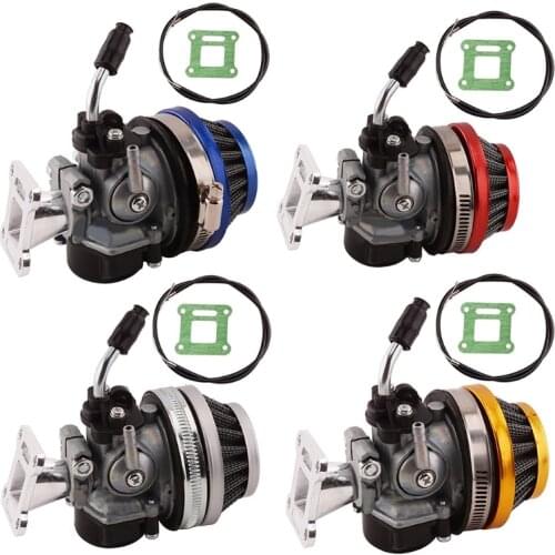 2021 New Motorcycle Modification Tools 2 Stroke 37 49cc Carb Carburetor with Air Filter Engine Racing Carburetor