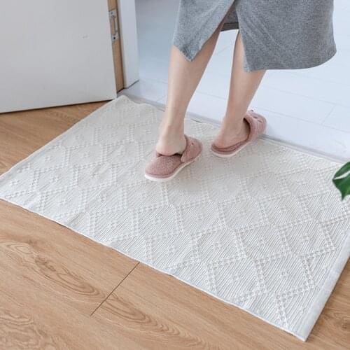 Kitchen Mat Bath Carpet Floor Mat Home Entrance door mat Absorbent Bedroom Living Room Floor Mats Modern Kitchen Rug christmas