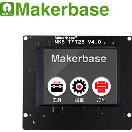 Makerbase MKS TFT28 3D printer full-color touch screen power interruption detection