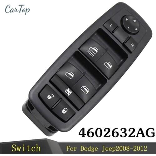 For Dodge Journey Nitro 2008-2012 Jeep Liberty Power Master Window Switch 4602632AG 4602632AH 4602632AF 4602632AD 4602632AC
