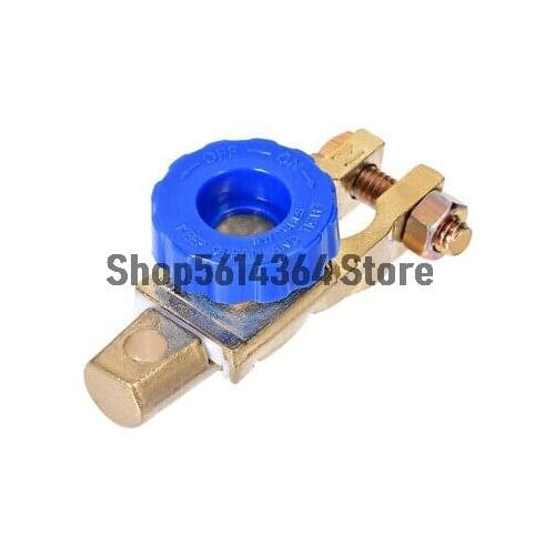 Battery Terminal Master Disconnect Switch with Knob 15-17mm Diameter Brass 300A