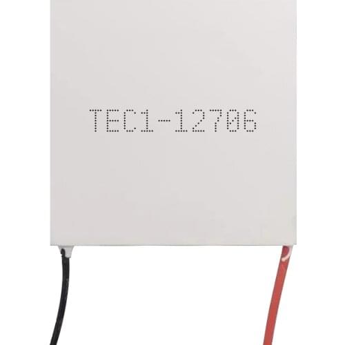 12V semiconductor chilling plate TEC1-12706 50*50MM 6A High power quick refrigeration Cold and hot radiator