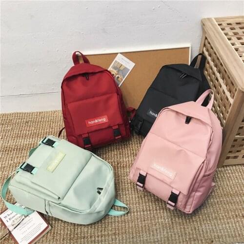 2021 Backpack Casual Nylon Fashion Women Backpack Large School Bag For Teenage Girls Mochilas Schoolbags School Backpack Female