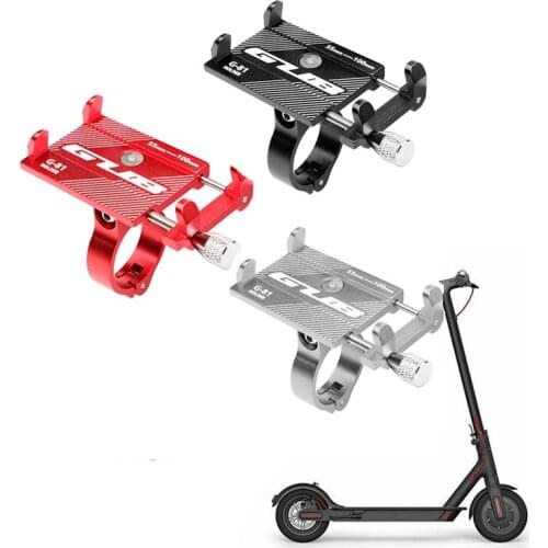 Adjustable Anti-Slip Mobile Phone Stand Holder For Xiaomi M365 Pro Electric Scooter Qicycle EF1 Handlebar Mount Bracket Rack
