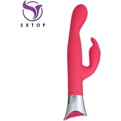 G Spot Dildo Rabbit Vibrator for Women Dual Vibration Silicone Waterproof Female Vagina Clitoris Massager Sex Toys For Women