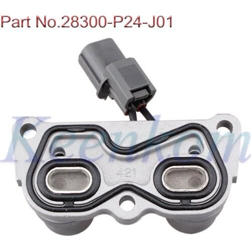 Shift Control Lock Up Solenoid, 28300-P24-J01 Shift CAutomatic Transmissionontrol Lock Up Solenoid for 1992-2001 Honda Civic