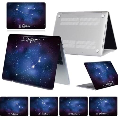 KK&LL For Apple MacBook Air Pro Retina 11 12 13 15 16 Touch Bar Twelve constellations Laptop Shell cover case 13.3 A1369 A1466