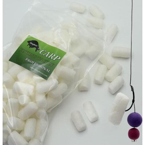 1Bag Carp Fishing Accessories PVA Nuggets Water Dissolving Rig Foam Pop Up Boilies Carp Bait Stick Hair Rig Carp Fishing Tackle