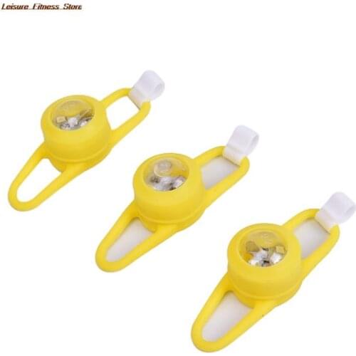 1PC LED Luminous Flashlight Night Safety Warning Light LED Bright Flash Lamp For Running Cycling Bike Jogging