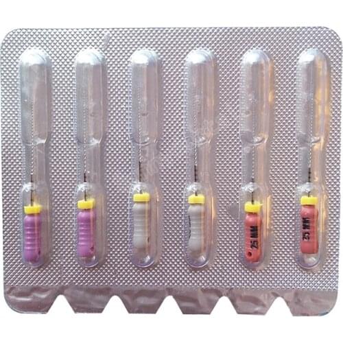 5Pack Dental Endo C+ files 25mm Endodontics files 10# Purple C-Pilot Files 6-10# Root Canal C Files Limas Endodontics Dentistry