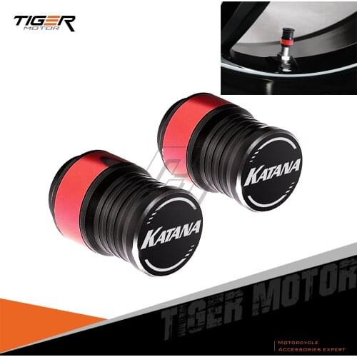 For Suzuki Katana 125 150 400 1000 Rim Motorcycle Accessories Wheel Tire Valve Caps Covers