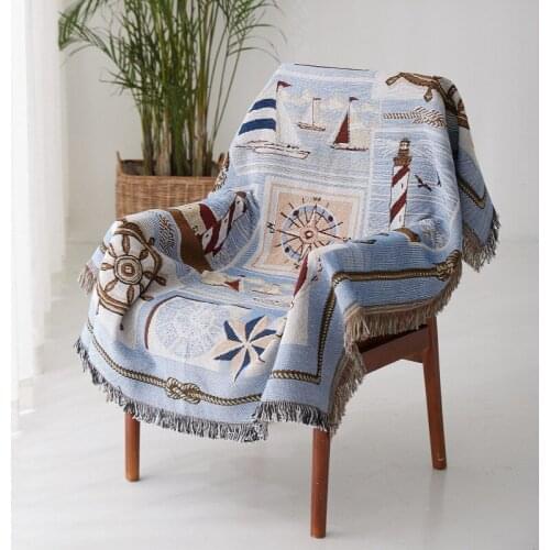 European Fabric Sofa Cover Sofa Towel Throw Thread Blanket On The Bed Sofa Travel Tv Nap Blankets Slipcover Bed Print Tapestry