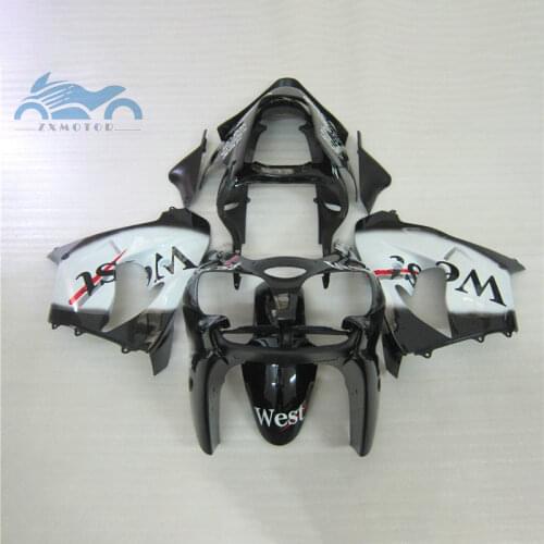 Customized fairing kits for KAWASAKI Ninja 2000 2001 ZX9R ABS plastic aftermarket fairings kit ZX 9R 00 01 black WEST bodyworks