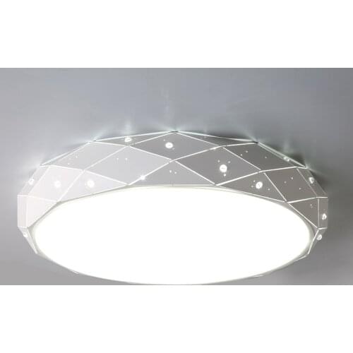 Round Indoor Crystal Chandelier Home AC85-265V Modern Led Ceiling Chandelier Lamp Fixtures For Living Room Bedroom lustre