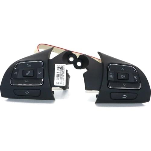 For Volkswagen 2011-2013 Passat B7 multifunction steering wheel audio channel and Bluetooth control button 56d 959 537 B 56d 959