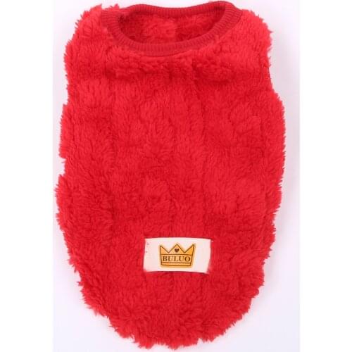 New Dog Cat Hoodie Sweater Pet Puppy Fleece Vest Jacket Autumn/Winter Clothes Apperal 5 Sizes 6 Colours