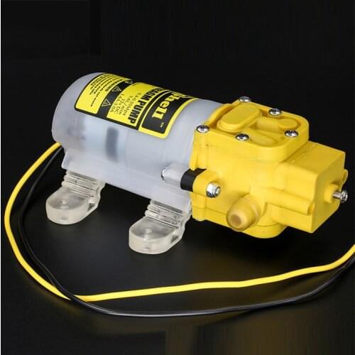 Self Priming Sprayer Pump Water Pump 12V 60W Diaphragm Water Pump Return Valve