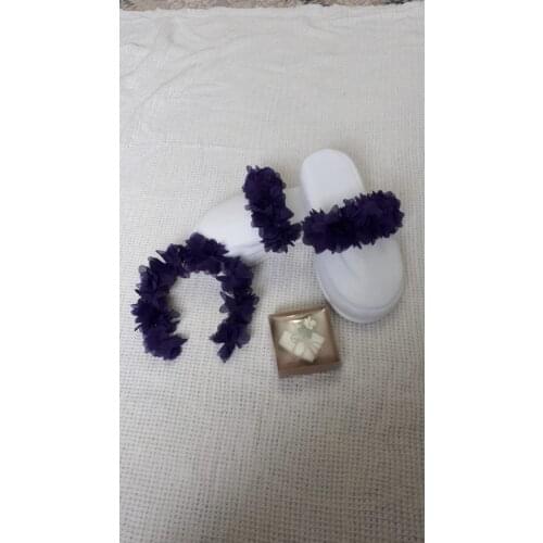 Family matching outfits baby shower maternity photography dress slippers shoes headband newborn gift mother party pregnancy giysil