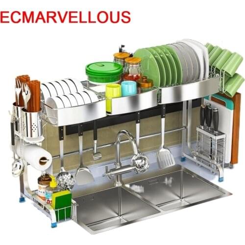 Dish Drying Keuken Scolapiatti Sink Accessories Organizer Stainless Steel Cozinha Mutfak Cuisine Cocina Organizador Kitchen Rack