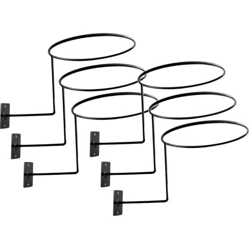 6Pcs Heavy Duty Display Holder Hanger For Painter Sun Hat Wig Scarves Wall Mounted Halmet Holder Hanger Hook Cap Rack