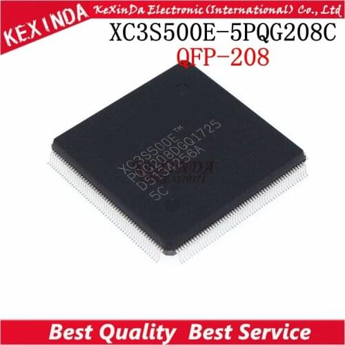 XC3S500E-5PQG208C XC3S500E-5PQ208C XC3S500EPQG208 XC3S500E QFP-208 5pcs/lot Free Shipping