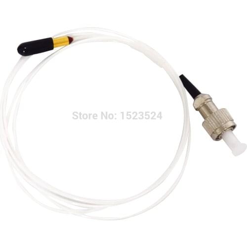 0.9mm SM 1M Fiber Optic Single Core Collimator 3.2mm Gold Plated Tube Fiber Optic Collimator G-lens Collimator FC/UPC Connector