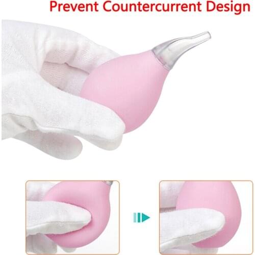 1PCS Baby Nasal Aspirator Nose Cleaner Newborn baby sucker cleaner Sniffling Equipment Safe Hygienic Nose Aspirator