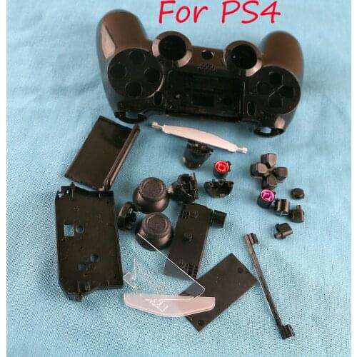 10sets Full Housing Shell Case JDM001 011 Cover Button Kit for playstation 4 PS4 JDS 001 011 Dualshock 4 Wireless Controller