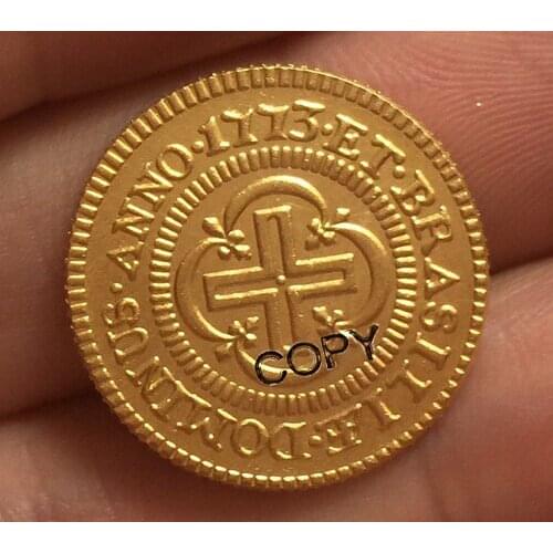 1773 Brazil 2000 Reis coins COPY