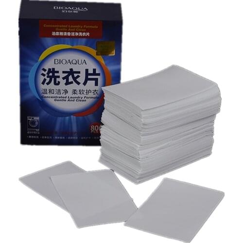 40/120pcs Fragrance Cleaning Laundry Tablets Laundry Liquid Papers Washing Powder Soap Softener Washing Clothes Household Clean