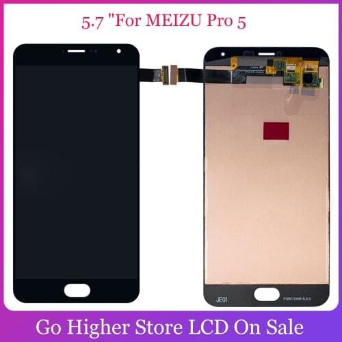 5.7 "For MEIZU Pro 5 LCD Display Touch Screen Digitizer Assembly Repair Replacement Free Tools