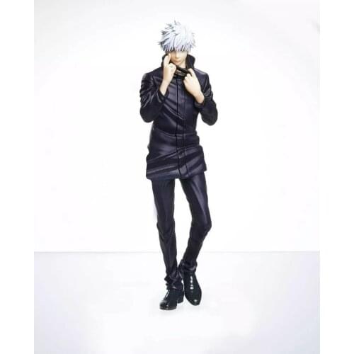 Anime Jujutsu Kaisen Gojo Satoru Unlimited Power Standing Ver. PVC Action Yuji Fushiguro Collect Model Toy 20cm