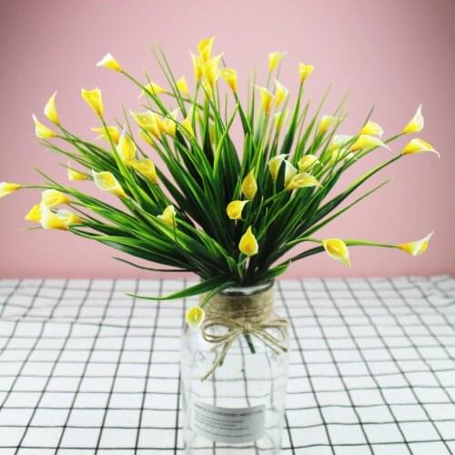 APRICOT Artificial Calla Lilies