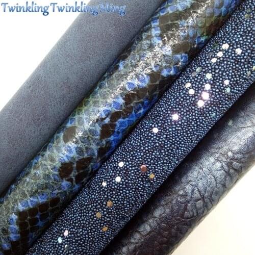 PEARL Glitter Fabric, SUEDE Synthetic Leather, Snake Faux Fabric Sheets For Bow A4 21x29CM Twinkling Ming XM002J