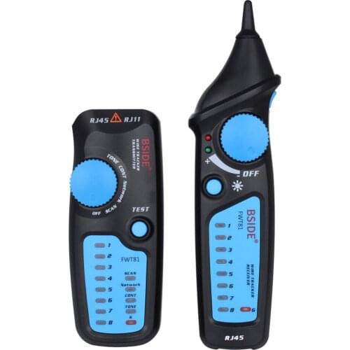 Bside FWT81 Cable Tracker RJ45 RJ11 Telephone Wire Network LAN TV Electric Set