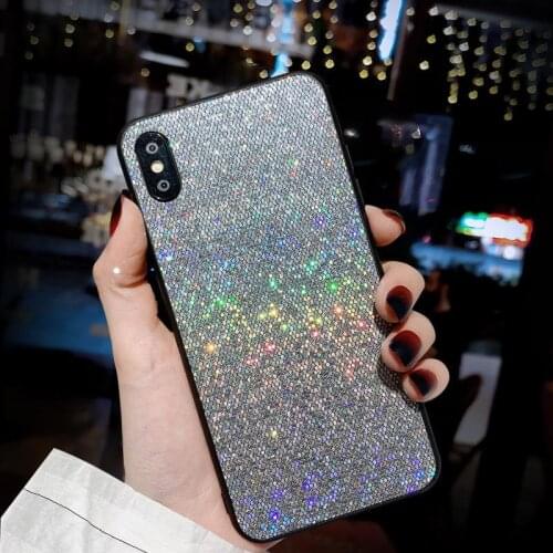 Gradient Glitter Soft Phone Case For Samsung galaxy S20 Plus S10 S21 Note 20 Ultra M21 M51 M31S A51 A71 5G A72 A52 cover Jelly