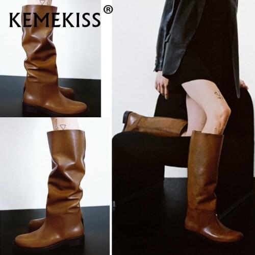 KEMEKISS Women's High Boots