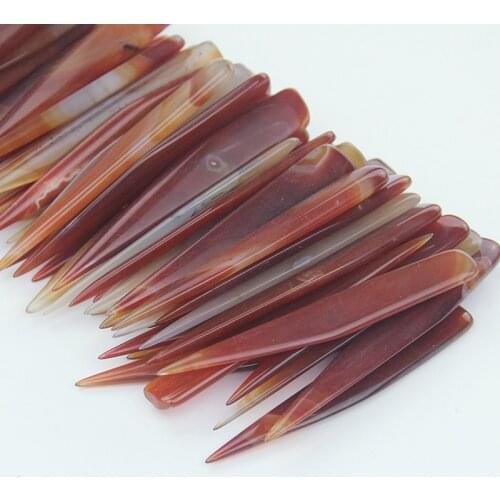 Natural Agate To Rub Leather Edge For Scoring Folding Creasing Paper Leathercrafts DIY Handmade Leather Tool Accessory