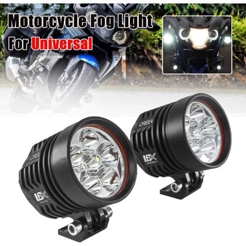 Motorcycle LED Headlight Spotlight Auxiliary Fog Light Driving Lamp For BMW R1200RT K1600GT F900XR R1200GS For Yamaha MT09 MT07