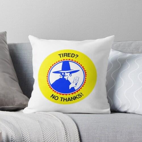 Not tired Throw Pillow Cushion Cover Polyester throw pillows case on sofa home living room car seat decor 45x45cm