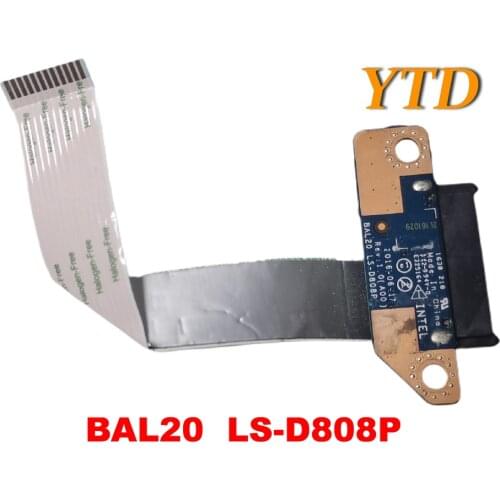Original for DELL INSPIRON 17 5767 DVD CONNECTOR BOARD BAL20 LS-D808P tested good free shipping